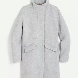 J Crew Wool Stadium Coat - 00
